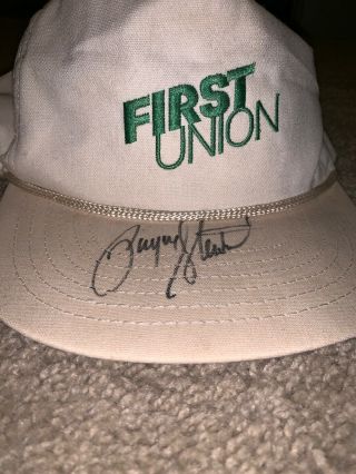 Payne Stewart Autographed First Union Cap,  2x U.  S.  Open Champ,  Ryder Cup,  Golf