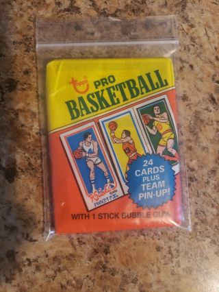 1980 - 81 Topps Pack (bird/magic Rc) ?