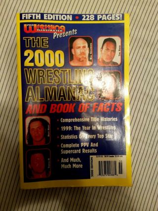 Pro Wrestling Illustrated Presents The 2000 Wrestling Almanac And Book Of Facts.