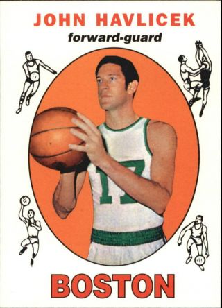 1996 Topps Stars Reprints Boston Celtics Basketball Card 20 John Havlicek