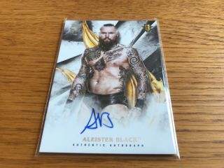 2019 Topps Wwe Undisputed Aleister Black Auto ’d 170/199
