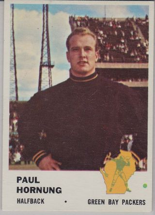 Paul Hornung - Fleer 90 - 1961