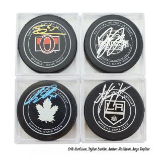 Chicago Blackhawks Autographed Official Game Puck Series 5 One Box Live Break