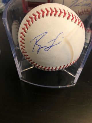 Royce Lewis Signed Official Mlb Baseball 1 Pick Twins Sp