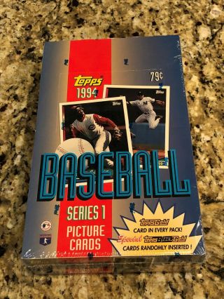 1994 Topps Series 1 Factory Major League Baseball Card Box