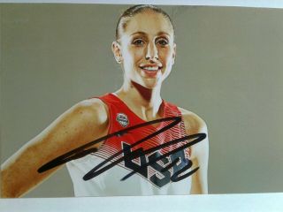 Diana Taurasi Authentic Hand Signed Autograph 4x6 Photo - Wnba Basketball - Usa