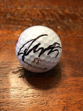 Tommy Fleetwood Signed 2019 Us Open Golf Ball Pga Proof Autographed