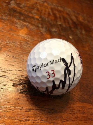 Tommy Fleetwood Signed 2019 US Open Golf Ball PGA Proof Autographed 3