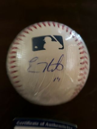Kike Hernandez Autographed Baseball With Psa/dna