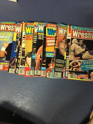 Sports Review Wrestling Magazines