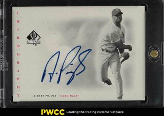 2001 Sp Authentic Chirography Albert Pujols Rookie Rc Auto Ap (pwcc)