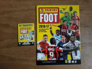 Panini Foot 2016 Complete Set of Stickers,  Album including the mbappe rookie 5