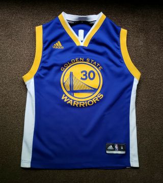 Stephen Curry Golden State Warriors Adidas Jersey Youth Medium