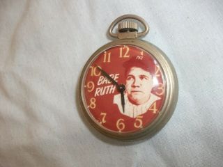 Babe Ruth Pocket Watch - And Keeps Time - U.  S.  A.