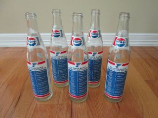St.  Louis Blues Commemorative Pepsi Bottles (qty 5)
