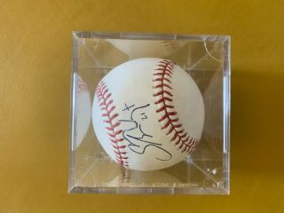Stephen Vogt Signed Ball - Signed On An Official Rawlings Mlb Official Baseball