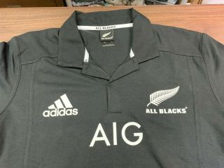 Adidas All Blacks Zealand Men’s Rugby Jersey - XL - NWOT 2