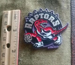 NBA vintage Toronto Raports standing board basketball fridge rubber magnet 3