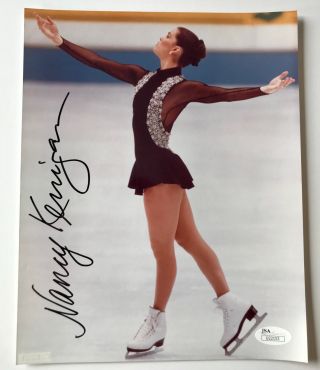 Nancy Kerrigan Signed 8x10 Jsa Photo Autograph 8x Figure Skater Olympics