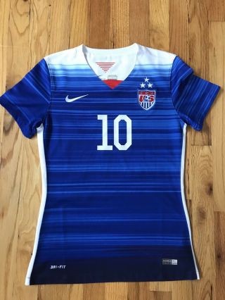Nike Usa Uswnt Carli Lloyd 10 Fade Women’s Soccer Jersey Size Small