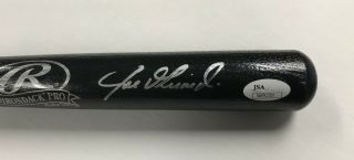 Joe Girardi Signed 16 " Mini Rawlings Bat York Yankees Auto Jsa