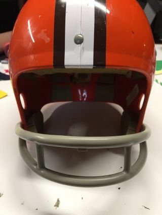 Vintage Cleveland Browns Football Helmet Rawlings HNFL - N Large Youth 2