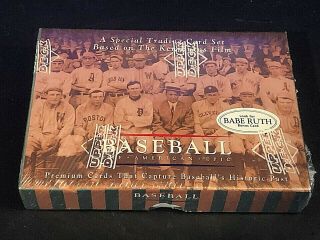 The American Epic 1994 Upper Deck Baseball Set Babe Ruth Bonus Card