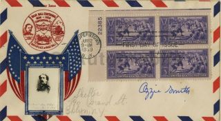 Ozzie Smith - Autographed 1939 " 100 Years Of Baseball " First Day Cover