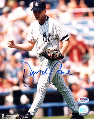 David Cone Signed Autographed 8x10 Photo York Yankees Psa/dna