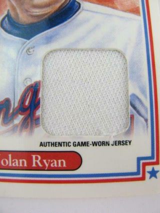 Donruss Hall of Fame Heroes 19 of 25 Nolan Ryan 47 Game Bat & Jersey Card 4