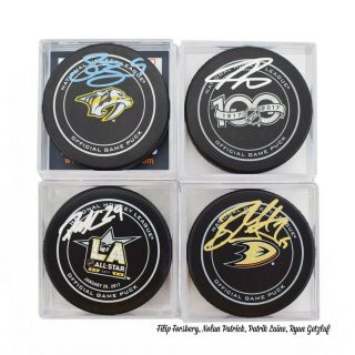 Toronto Maple Leafs Autographed Official Game Puck Series 5 One Box Live Break