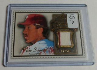 Mike Schmidt - 2009 Sp Legendary Cuts - 2 Color Jersey - 7/50 - Phillies -