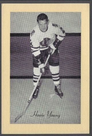 1944 - 63 Beehive Group 2 Photos Chicago Blackhawks 147 Howie Young