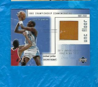 Michael Jordan 2001 - 02 Upper Deck Ovation Mj Unc Memorabilia Mjf5