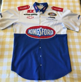 Vintage Nascar Busch Grand National Pit Crew Shirt [st Motorsports] (size: L)