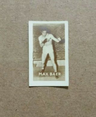 Max Baer,  Boxer,  Boxing Champions Real Photo Card,  1930 