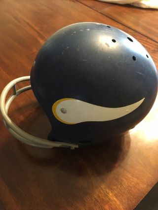 Vintage 1969 Minnesota Vikings Rawlings Football Helmet -
