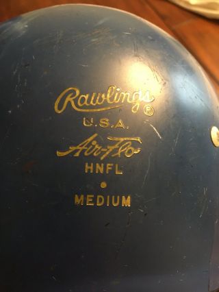 Vintage 1969 Minnesota Vikings Rawlings Football Helmet - 3