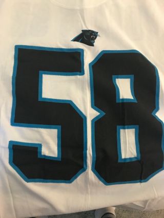 Thomas Davis Sr.  Shirt Jersey Carolina Panthers