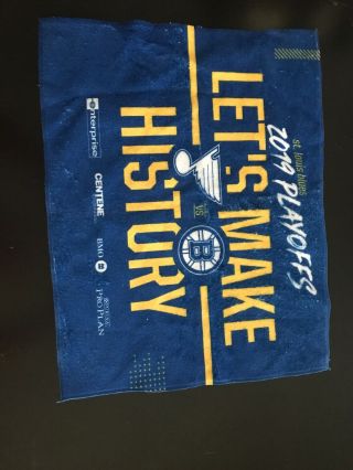 Nhl: St.  Louis Blues 2019 Stanley Cup Final Rally Towel - Game 3