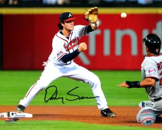 Dansby Swanson Autographed Signed 8x10 Photo Atlanta Braves Beckett Bas 122361