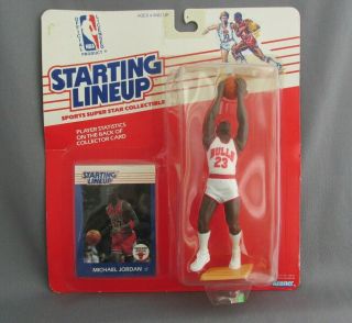 Vintage Kenner Starting Lineup 1988 Michael Jordan Chicago Bulls Action Figure