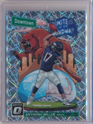 2018 Panini Donruss Optic Anthony Miller Downtown Rookie Rc Ssp Bears