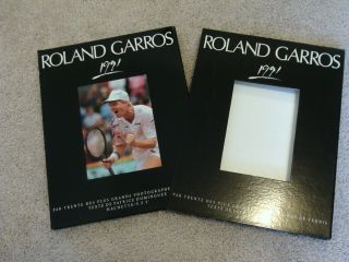 1991 Roland Garros Photo Book Yearbook Hardcover French Open Tennis Monica Seles