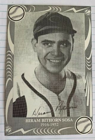 Puerto Rico.  Hiram Bithorn.  Post Card.  1916 - 1952