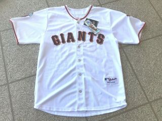 Tim Lincecum San Francisco Giants Signed Autographed Majestic Mlb Jersey Nwt