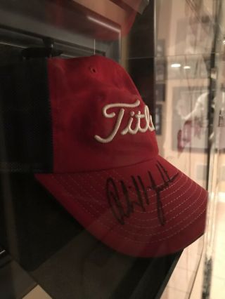 Phil Mickelson Autographed Hat Framed
