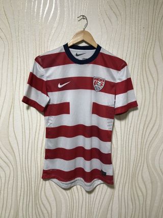 Usa 2012 2013 Home Football Soccer Shirt Jersey Nike Player Issue