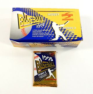 1995 Score Baseball Hobby Series 2 Opened Partial Box 35 Packs