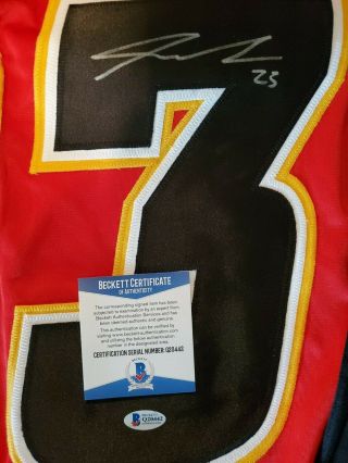 SEAN MONAHAN CALGARY SIGNED JERSEY BAS BECKETT 100 AUTHENTIC AUTO 2